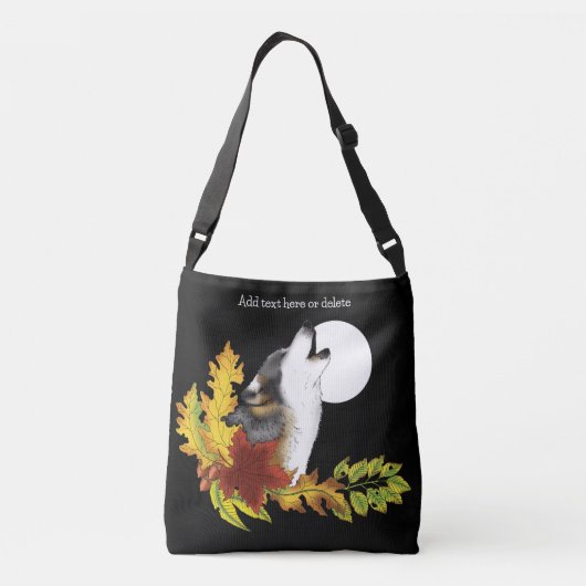 Sac Ajustable Wolf Howling Moon (Dos)