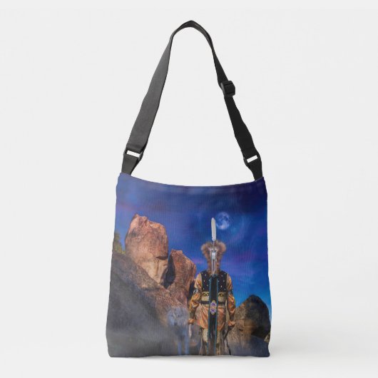 Sac Ajustable Wolf Spirit QUAND LES ROCHERS POUVAIENT PARLER (Devant)
