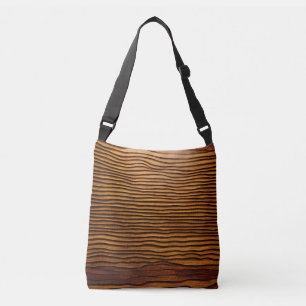 Sac Ajustable Woody Waves of Wonder - Élégant grain de bois mode