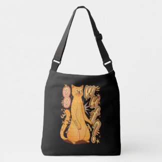 Sac Ajustable Wut ? / Illustration d'un chat orange