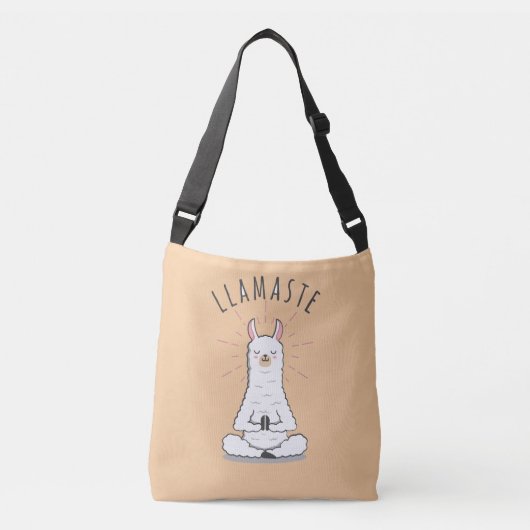 Sac Ajustable Yoga Llama - Llamaste Pun Mindfulness (Devant)
