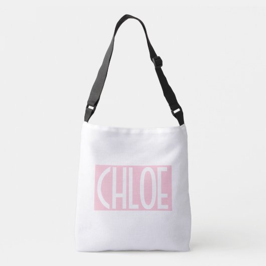 Sac Ajustable Your | Bold White Text on Light Pink (Dos)