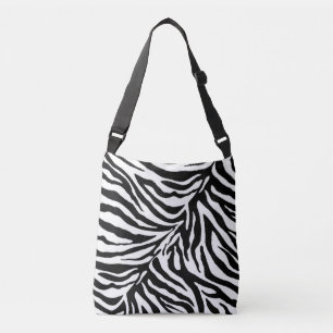 Sac Ajustable zèbre 1 poster de animal en noir et blanc