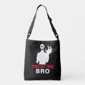 Sac Ajustable Zombie Treat Me Bro drôle Halloween personnalisabl (Dos)