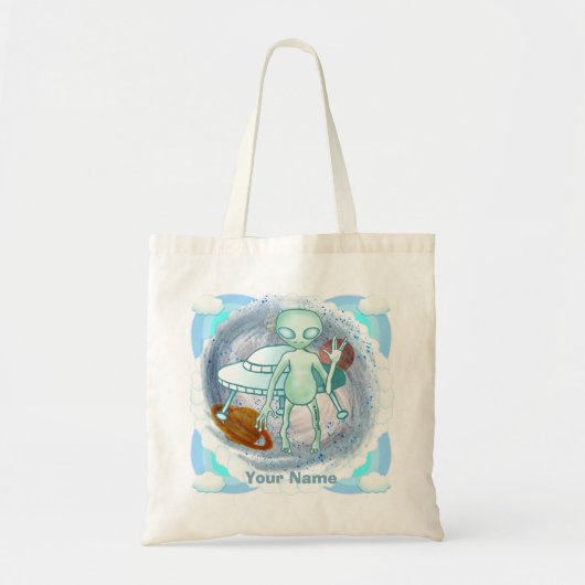Sac Alien Invader tote bag (Devant)