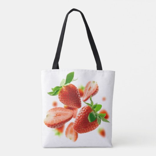 Sac amusant avec fraises (Dos)