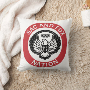 Sac and Fox Nation-vlag Oklahoma Kussen
