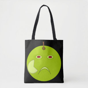 Sac Apple maléfique avec la cicatrice Halloween Sa