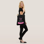 Sac "ardoise" avec une citation pour maman (Sur le modèle)