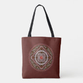 Sac Aries Mandala tout-imprimé (Dos)
