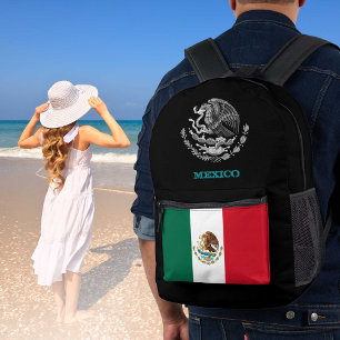 sac au Mexique, drapeau mexicain, emblème /patriot