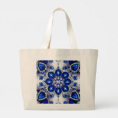 Sac aux couleurs Bleues Blances Design (Dos)
