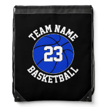 Blue Basketball Nom de l'équipe et numéro du joueu