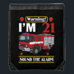 Sac Avec Cordons Fire Truck 21 Year Old Firefighter 21st Birthday<br><div class="desc">Fire Truck 21 Year Old Firefighter 21st Birthday 2001 Poison Boy. Parfait pour papa,  maman,  papa,  men,  women,  friend et family members on Thanksgiving Day,  Christmas Day,  Mothers Day,  Fathers Day,  4th of July,  1776 Independent Day,  Vétérans Day,  Halloween Day,  Patrick's Day</div>