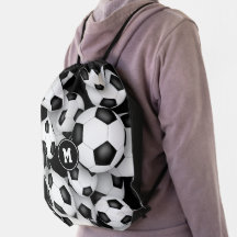 garçons filles accessoires sportifs soccer motif