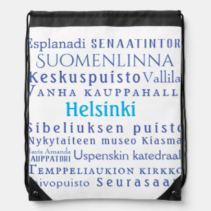 Sac Avec Cordons Les monuments d'Helsinki