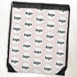 Sac Avec Cordons Logo Motif Promotion Marque Business Pink<br><div class="desc">Ajoutez votre propre logo à ce design. Minimaliste et professionnel. Idéal pour un produit promotionnel pour votre équipe,  employés,  personnel,  clients et clients. Idéal pour les salons professionnels et les événements d'entreprise. Pour les autres versions,  consultez la collection.</div>