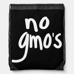 Sac Avec Cordons Shout No OGM protège notre alimentation sur le noi