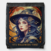 Thème Halloween - Sorcière tatouée