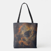 Sac avec deux images d'astro contrastées (Dos)