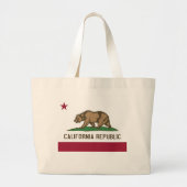 Sac avec Drapeau de Californie Etat - USA (Devant)
