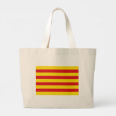 Sac avec Drapeau de Catalogne (Dos)