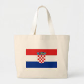 Sac avec drapeau de Croatie (Devant)