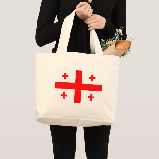 Sac avec Drapeau de Géorgie (Devant (produit))