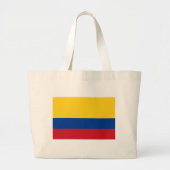 Sac avec drapeau de la Colombie (Devant)