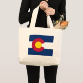 Sac avec Drapeau de l'Etat du Colorado - USA (Devant (produit))