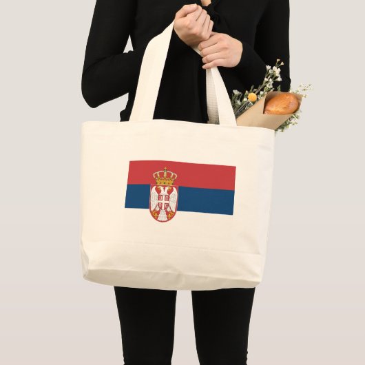 Sac avec Drapeau de Serbie (Devant (produit))