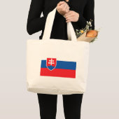 Sac avec Drapeau de Slovaquie (Devant (produit))