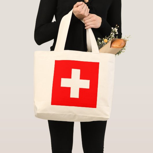 Sac avec Drapeau de Suisse (Devant (produit))