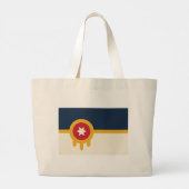 Sac avec drapeau de Tulsa, Oklahoma (Dos)