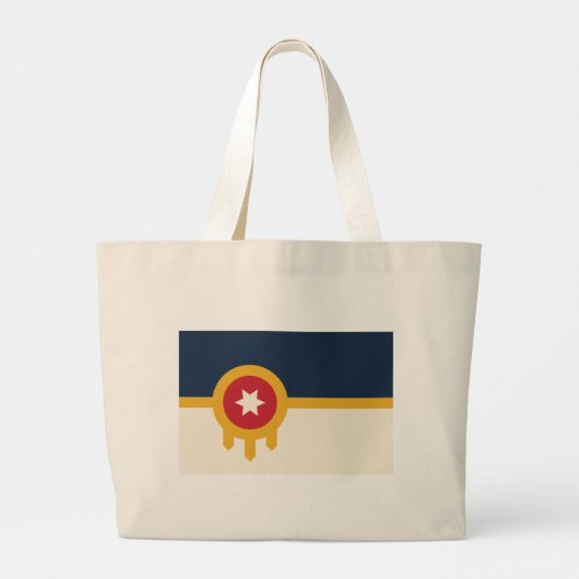Sac avec drapeau de Tulsa, Oklahoma (Dos)