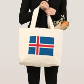 Sac avec Drapeau d'Islande (Devant (produit))