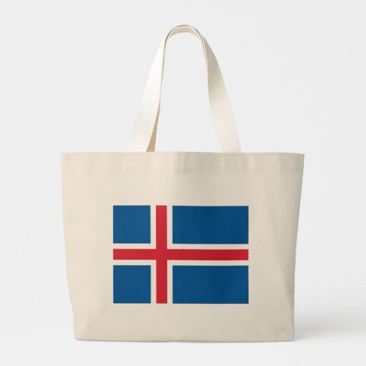 Sac avec Drapeau d'Islande (Dos)