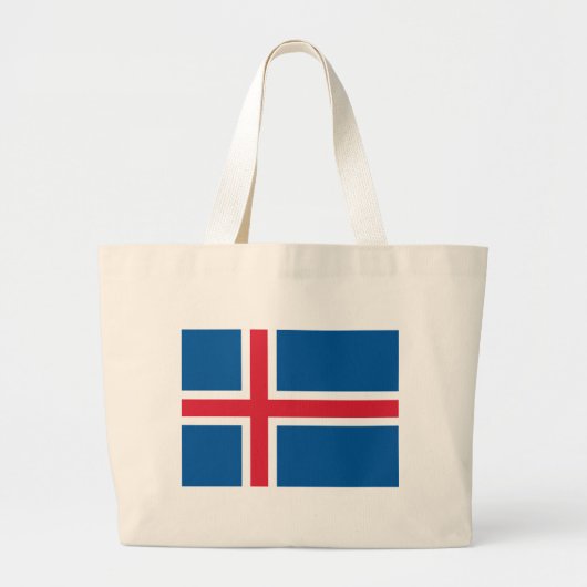 Sac avec Drapeau d'Islande (Devant)