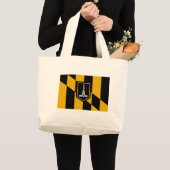 Sac avec Drapeau du Baltimore, USA (Devant (produit))