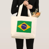 Sac avec drapeau du Brésil (Devant (produit))