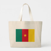 Sac avec drapeau du Cameroun (Dos)