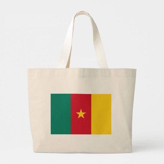 Sac avec drapeau du Cameroun (Dos)