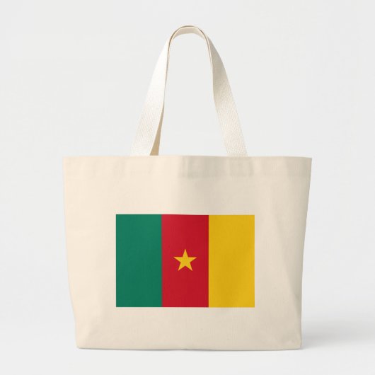 Sac avec drapeau du Cameroun (Devant)
