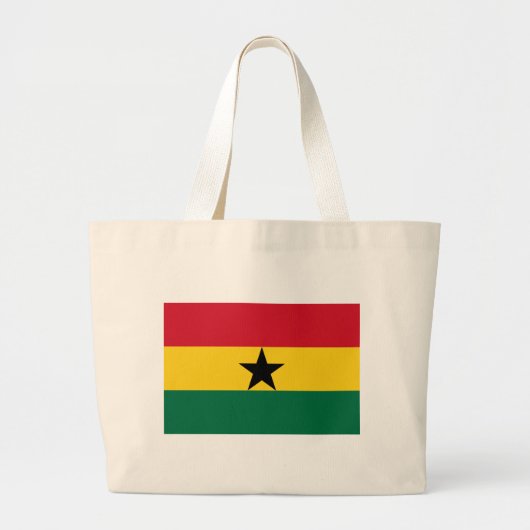 Sac avec drapeau du Ghana (Devant)