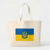 Sac avec drapeau d'Ukraine (Devant)