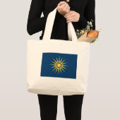 Sac avec le drapeau de Macédoine, Grèce (Devant (produit))