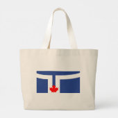 Sac avec le drapeau de Toronto, Canada (Dos)