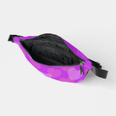 Sac banane à coeurs roses vifs (Ouvrir)