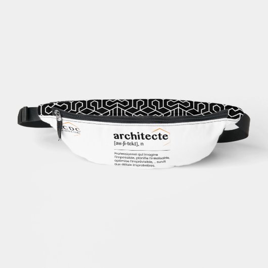 Sac banane Définition Architecte (Recto)