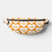 Sac banane Équipe Orange Guerre des Couleurs (Poser)